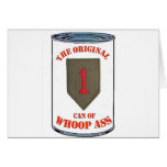 BIG RED 1 INFANTRY CAN OF WHOOP ASS CARD