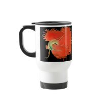 Big Red Betta Fish Mug