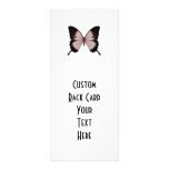 Big Red & Black Butterfly Full Color Rack Card