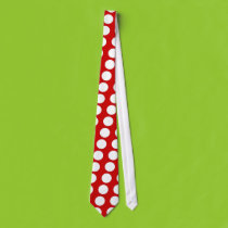 Big Red Dot Tie