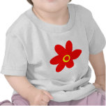 Big Red Flower T Shirt