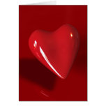 Big Red Heart Card