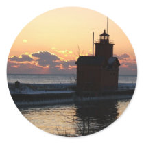 Big Red Lighthouse stickers