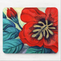 Big Red mousepad by SherryHolderHunt Big Red mousepad
