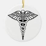 BIG RED NURSE LOGO CHRISTMAS ORNAMENT