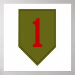 Big Red One, 1st ID Patch Posters
