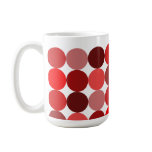 Big Red Polka Dots Coffee Mug