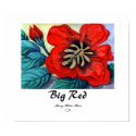 Big Red Print - Customized