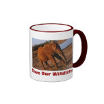 Big Red Save Our Wildlife Coffee Mug