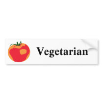 Big Red  Tomato Bumper Stickers