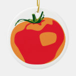 Big Red  Tomato Christmas Ornament