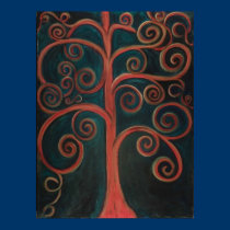 Big Red Tree posters