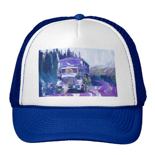 Big Rig Grain Truck Driving Trucker Hat Series