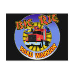 Big Rig T-shirts and Gifts For Him postcards