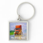 Big Rig Truck Drivers Truckin' Key-Chains Key Chains