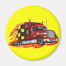 Big Rig Truck Magnets