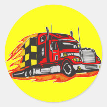 Big Rig Truck Stickers