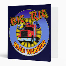 Big Rig Trucker Avery Binder