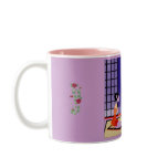 Big rosevine at tea time mugs