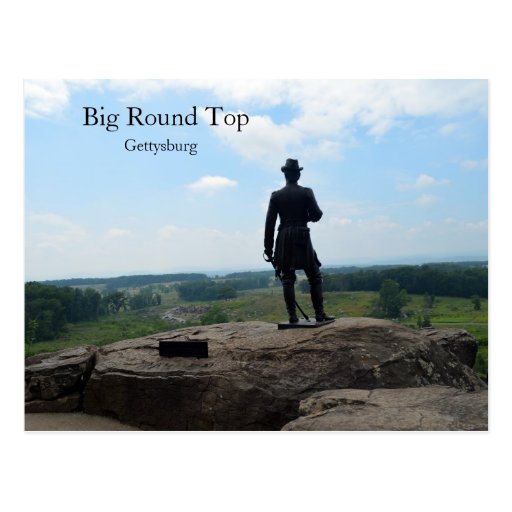 Big Round Top in Gettysburg Postcard Zazzle