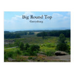 Big Round Top in Gettysburg Postcard