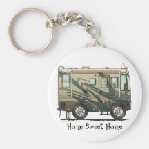Big RV Camper Key Chains HSH
