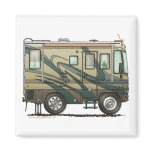 Big RV Camper Magnets