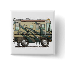 Big RV Camper Pins buttons