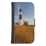 Big Sable Point Lighthouse On Lake Michigan 3 Phone Wallet Cases