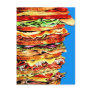 Big Sandwich Post Card