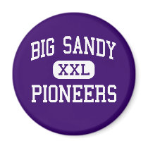 Big Sandy - Pioneers - High - Big Sandy Montana magnets by customteamsportswear Big Sandy - Pioneers - High - Big Sandy Montana magnets