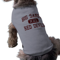 Big Sandy - red devils - High - Big Sandy pet clothing by customteamsportswear Big Sandy - red devils - High - Big Sandy pet clothing