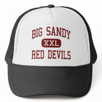 Big Sandy - red devils - High - Big Sandy hats by customteamsportswear Big Sandy - red devils - High - Big Sandy hats