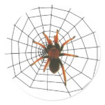 big scary spider sticker