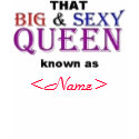 Big & Sexy Queen t-shirts by COMPFUNK2 Big & Sexy Queen t-shirts
