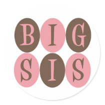 Big Sis stickers
