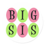 Big Sis stickers