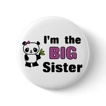 Big Sister button by tshirtfun Big Sister button