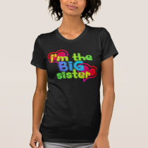 Big sister dark tee t-shirts