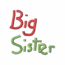 Big Sister embroidered shirts