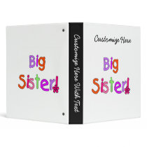 Big Sister Gifts Binder