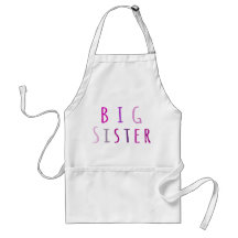 Big Sister in Pink Aprons