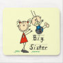 Big Sister Little Brother T-shirts and Gifts Mouse Mats