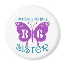 Big Sister Refrigerator Magnet