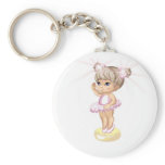 Big Sister or Birthday Girls Keychain