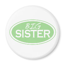 Big Sister (oval) magnets