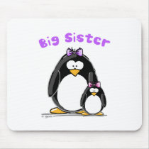Big sister Penguin mousepads