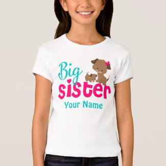 future big sister dog shirt