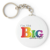 Big Sister - rainbow Keychains