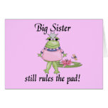 Big Sister Rules the Pad Tshirts Card